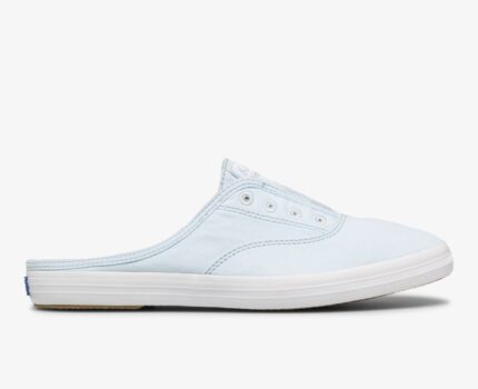Keds Wasbare Moxie Mule Voor Dames Feat. Biologisch Katoen Lichtblauw