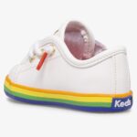Kickstart Wieg Voor Kleine Kinderen Wit/regenboog Keds - Afbeelding 6