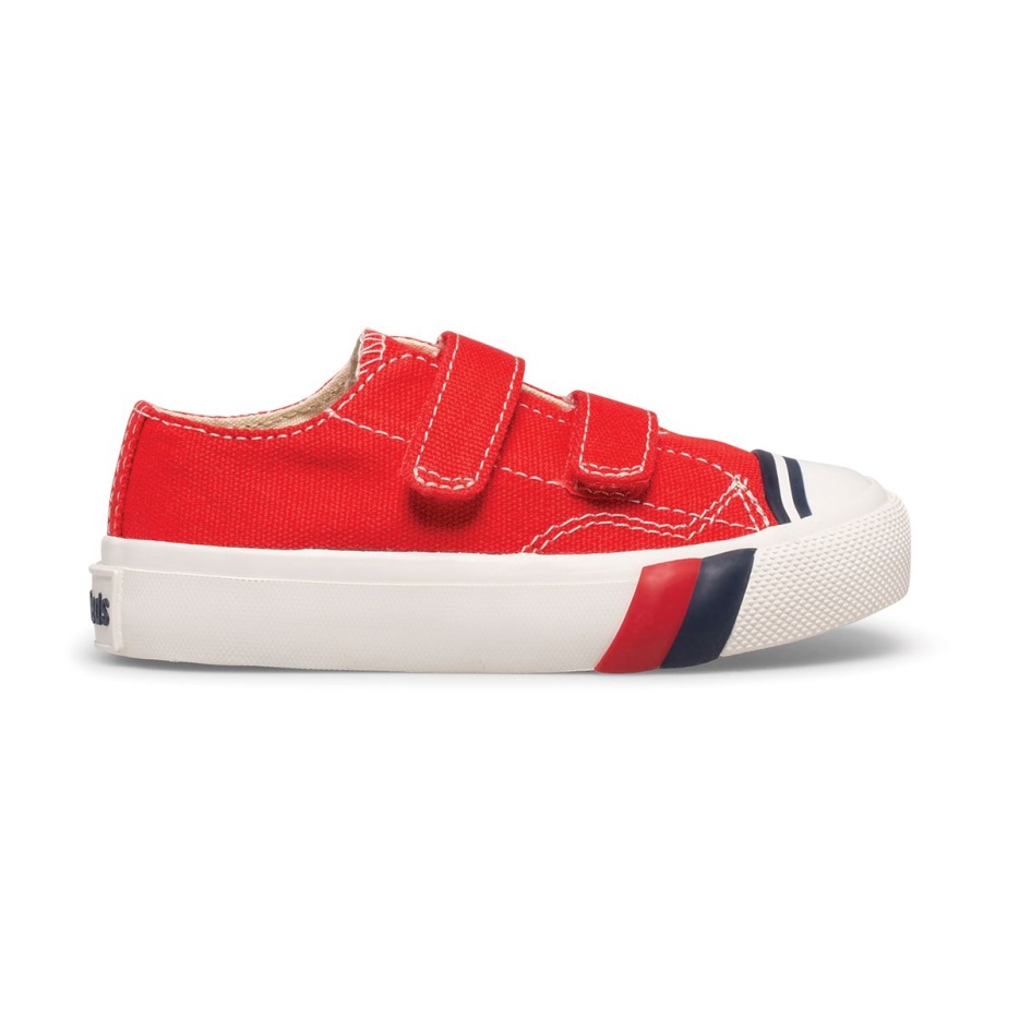koninklijke_kleine_kinderen_lo_hl_keds_rood.jpg Koninklijke Kleine Kinderen Lo Hl Keds Rood - Afbeelding 1