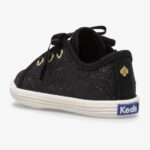Little Kid's X Kate Spade New York Kickstart Glitter Ledikant Keds Zwart - Afbeelding 6