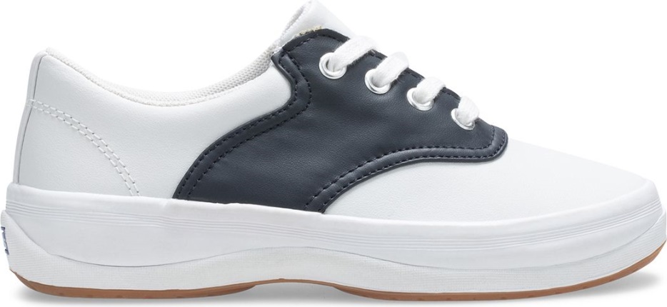 schooltas_voor_kleine_kinderen_keds_wit_klassiek_navy.jpg Schooltas Voor Kleine Kinderen Keds Wit/klassiek Navy - Afbeelding 1
