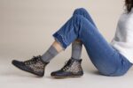 Scoutboot Voor Dames Ii Waterafstotende Canvas Regenlaars Luipaard Keds - Afbeelding 2