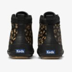 Scoutboot Voor Dames Ii Waterafstotende Canvas Regenlaars Luipaard Keds - Afbeelding 3