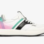 Tiasa Keds Dames Wit Zwart Roze