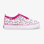 Topkick Wasbare Instapper Voor Kleine Kinderen Wit/roze Keds