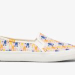 Wasbare Dubbeldekker Regenboog Dames Wit Multi Keds