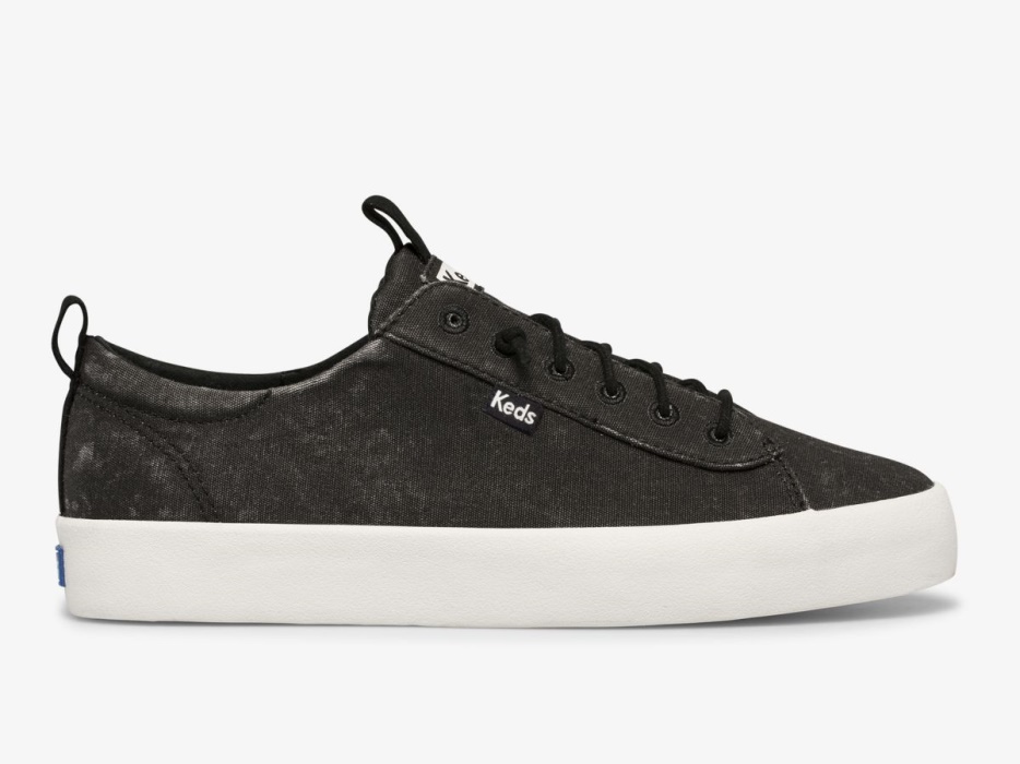 wasbare_kickback_voor_dames_biologische_katoenen_keds_zwart.jpg Wasbare Kickback Voor Dames. Biologische Katoenen Keds Zwart - Afbeelding 1